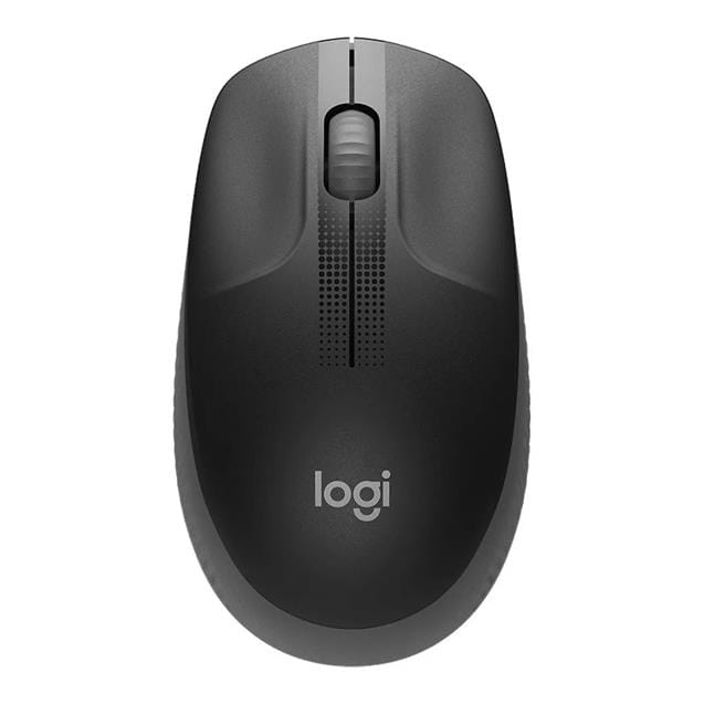 Mouse Logitech M190 Black Gray Wireless Usb