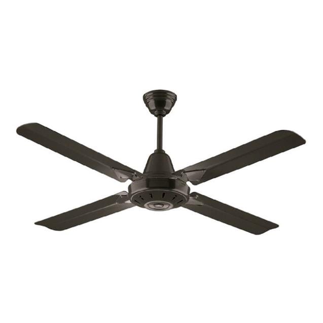 Ventilador De Techo Abon Garden Aluminio/Negro (NEX-448)